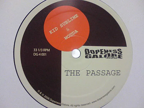 Album cover for The Passage by Kid Sublime & Wouda