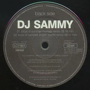 Album cover for Boys Of Summer by DJ Sammy