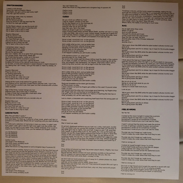 Sleaford Mods - English Tapas, Electronic, Hip Hop, Rock, Minimal, Post-Punk, 2017 - Rough Trade, UK, Vinyl 1x LP, Album, Lim