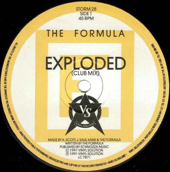 Album cover for Exploded by Formula (2), The
