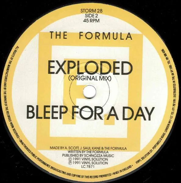 Album cover for Exploded by Formula (2), The