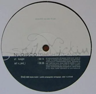 Album cover for Tonight / U_And_I by Nudisco