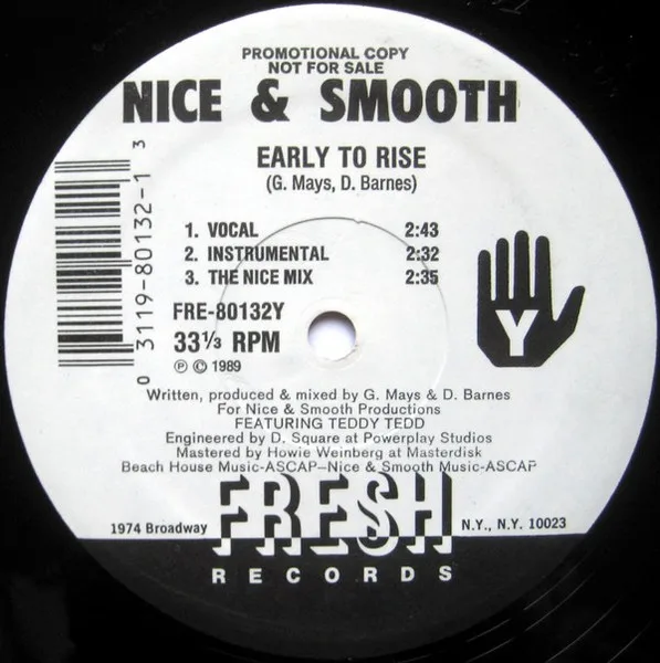 Album cover for More & More Hits / Early To Rise by Nice & Smooth