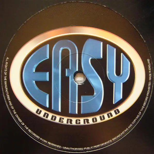 DJ Phantasy & DJ Probe - Orders, Electronic, Drum n Bass, 1999 - Easy Records, UK, Vinyl 1x 12", 45 RPM