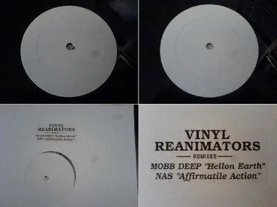 Various - Vinyl Reanimators Remixes, Hip Hop, Not On Label, US, Vinyl 1x 12", 33 ⅓ RPM, White Label