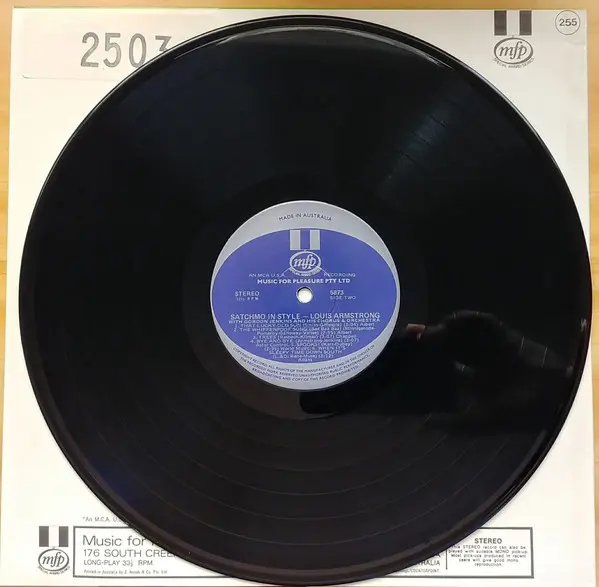 Louis Armstrong - Satchmo In Style, Jazz, Big Band, Dixieland, MCA Records, Australia, Vinyl 1x LP