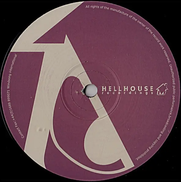 Yoji Biomehanika - Seduction, Electronic, Hard House, Trance, 1999 - Hellhouse Recordings, UK, Vinyl 1x 12", 33 ⅓ RPM