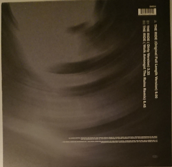 Alec Empire - The Ride, Electronic, Breaks, Hardcore, 2002 - Digital Hardcore Recordings (DHR), UK, Vinyl 1x 12", Limited Edi