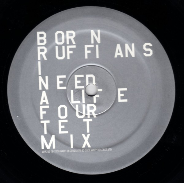 Born Ruffians - Remixes, Electronic, Rock, Experimental, 2008 - Warp Records, UK, Vinyl 1x 12", 45 RPM, Limited Edition