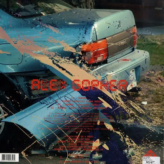 Alex Gopher - Aurora, Electronic, Electro, 2008 - Go 4 Music, France, Vinyl 1x 12", EP