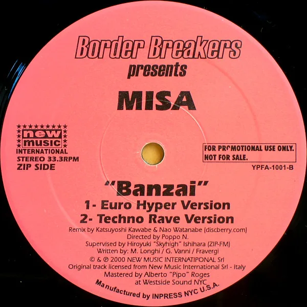 Album cover for Border Breakers Presents Misa by Misa (2)