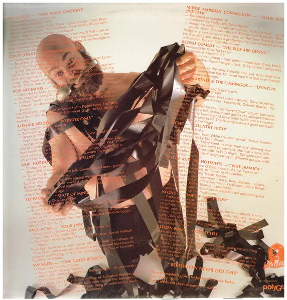 Various - Final Mix, Electronic, Rock, Alternative Rock, New Wave, Pop Rock, Synth-pop, 1982 - Mandrill, New Zealand, Vinyl 1