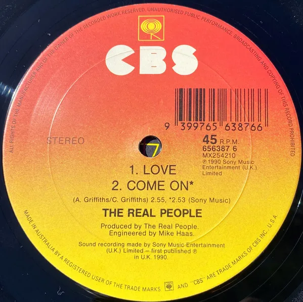 Album cover for Window Pane by Real People, The