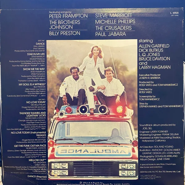 Album cover for Mother, Jugs & Speed (Original Soundtrack) by Various