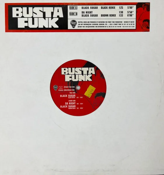 Album cover for Black Sugar by Busta Funk