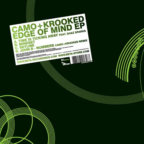 Camo & Krooked - Edge Of Mind EP, Electronic, Drum n Bass, 2010 - Beta Recordings, UK, Vinyl 2x 12", EP, 45 RPM