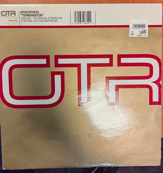 Space Frog - Terminator, Electronic, Hard House, Progressive House, 2002 - OTR (On The Record) Recordings, UK, Vinyl 1x 12"