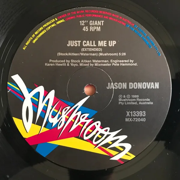 Album cover for Sealed With A Kiss by Jason Donovan