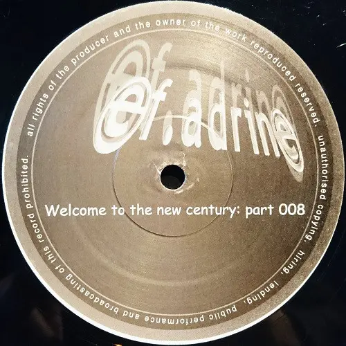 Mad Gay Mafia - Welcome To The Arena EP, Electronic, Acid, Hard Trance, 2001 - Ef.adrine, UK, Vinyl 1x 12", EP