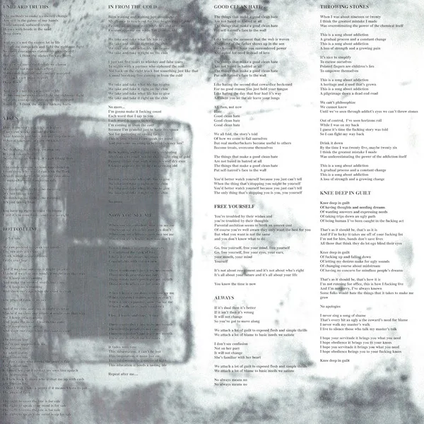 Album cover for Knee Deep In Guilt by Speak 714