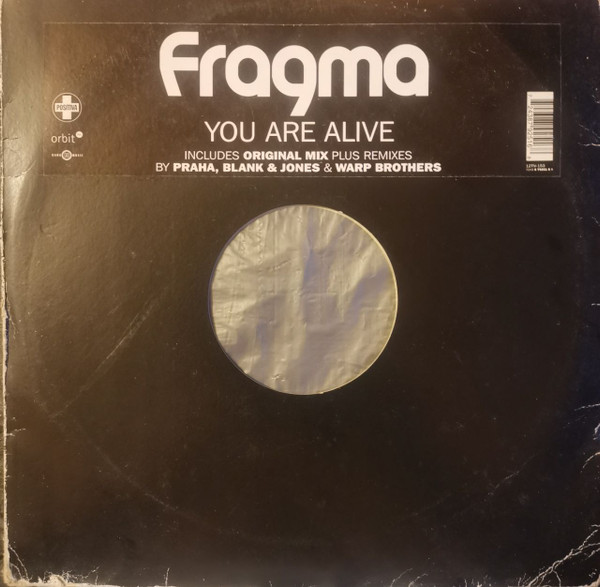 Fragma - You Are Alive, Electronic, Trance, 2001 - Positiva, UK, Vinyl 1x 12", 33 ⅓ RPM