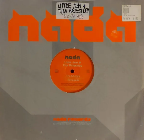 Album cover for The Energy / Renegade by Little Jon & Tim Priestley