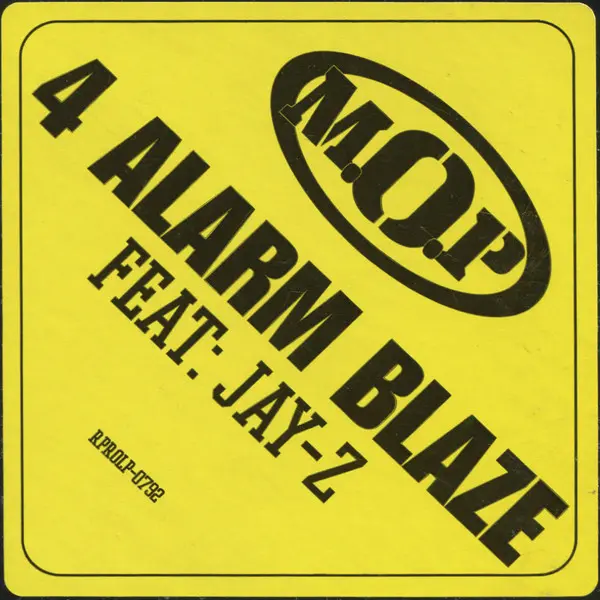 M.O.P. - 4 Alarm Blaze, Hip Hop, 1998 - Blaze Communications, Relativity, US, Vinyl 1x 12", Promo