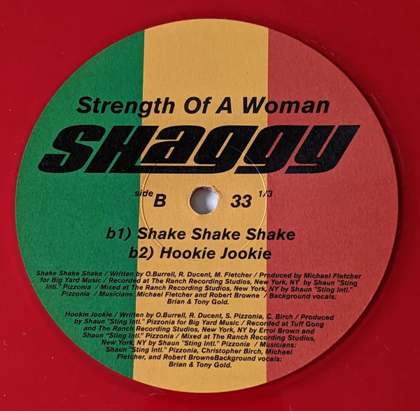 Album cover for Strength Of A Woman by Shaggy