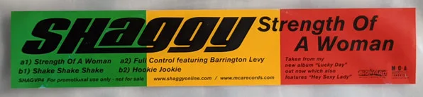 Album cover for Strength Of A Woman by Shaggy