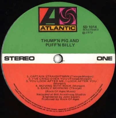 Album cover for Downunda by Thump'n Pig & Puff'n Billy