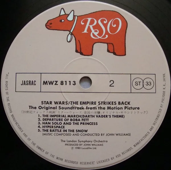 Album cover for Star Wars / The Empire Strikes Back = スター・ウォーズ / 帝国の逆襲 by John Williams (4) = John Williams (4) / London Symphony Orchestra = London Symphony Orchestra
