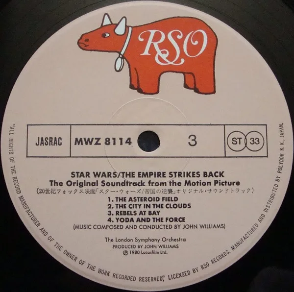 Album cover for Star Wars / The Empire Strikes Back = スター・ウォーズ / 帝国の逆襲 by John Williams (4) = John Williams (4) / London Symphony Orchestra = London Symphony Orchestra