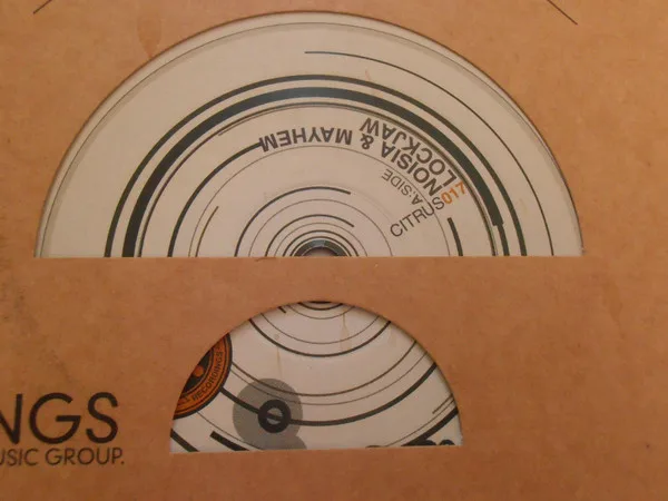 Album cover for Lockjaw / Absolom by Noisia & Mayhem (7) / Spinor