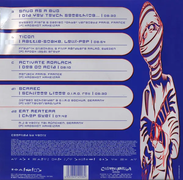 Various - Shift, Electronic, Progressive Trance, Psy-Trance, 2000 - Hadshot Haheizar, Germany, Vinyl 2x 12", 33 ⅓ RPM, Compil