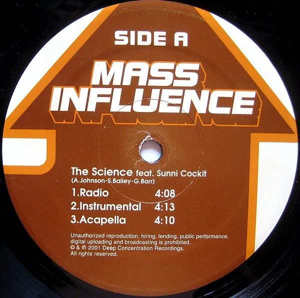 Album cover for The Science / A Yo! Atlanta Ya On by Mass Influence