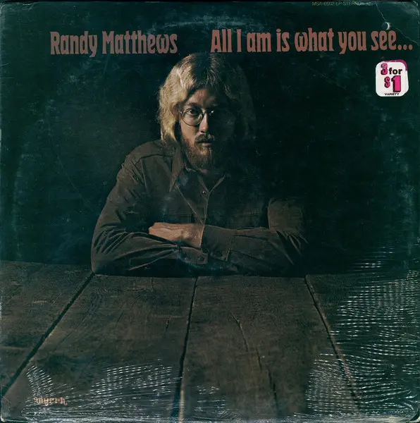 All I Am Is What You See...