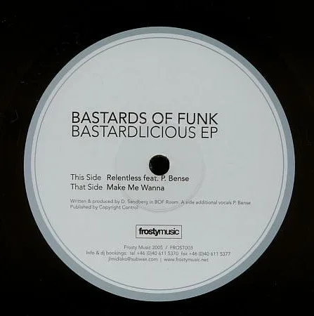 Album cover for Bastardlicious EP by Bastards Of Funk