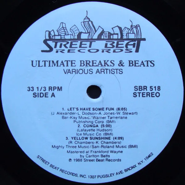 Album cover for Ultimate Breaks & Beats by Various