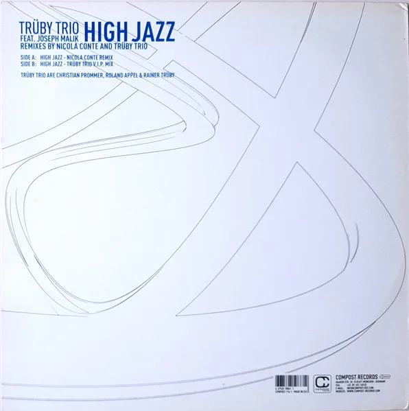 Album cover for High Jazz by Trüby Trio Feat. Joseph Malik
