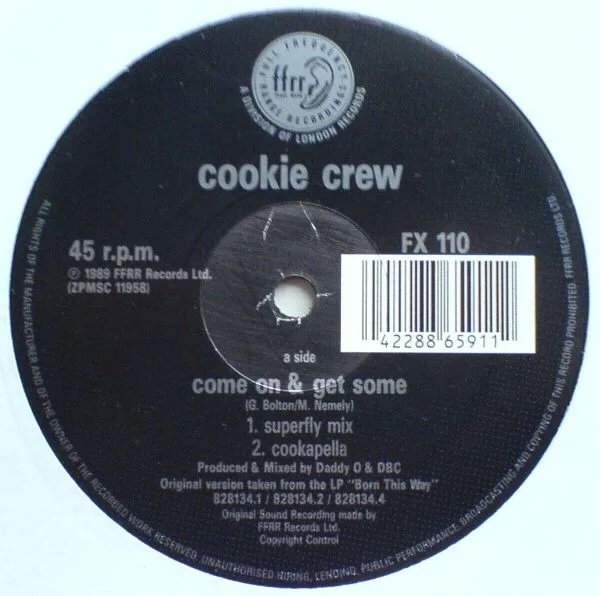 Album cover for Come On & Get Some by Cookie Crew, The