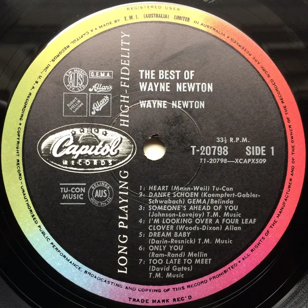 Album cover for The Best of Wayne Newton by Wayne Newton