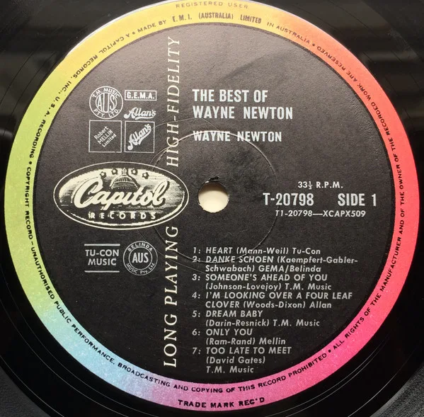 Album cover for The Best of Wayne Newton by Wayne Newton