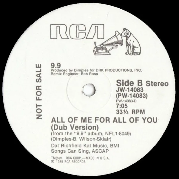 Album cover for All Of Me For All Of You by 9.9