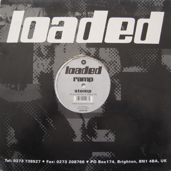 Ramp - Stomp, Electronic, Progressive House, Techno, 1995 - Loaded Records, UK, Vinyl 1x 12", 33 ⅓ RPM