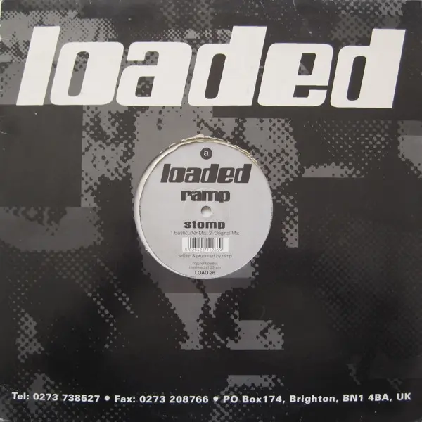 Ramp - Stomp, Electronic, Progressive House, Techno, 1995 - Loaded Records, UK, Vinyl 1x 12", 33 ⅓ RPM