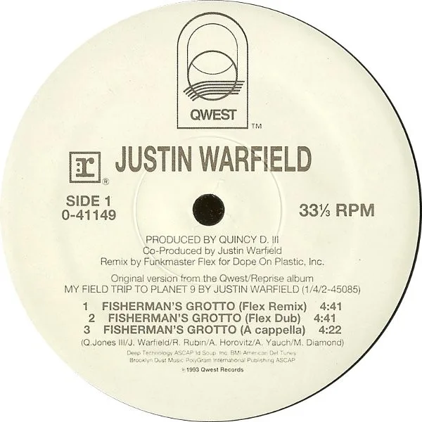 Album cover for Fisherman's Grotto / B Boys On Acid by Justin Warfield