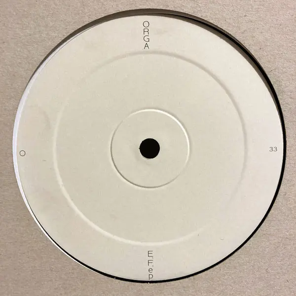 Orga (2) - E.F. EP, Electronic, Abstract, Breakbeat, IDM, 2001 - Vibrant Recordings, Japan, Vinyl 1x 12", EP