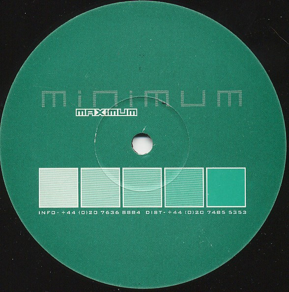 Ant & Rackitt - Khaki 3425, Electronic, Acid, Techno, 2000 - Maximum / Minimum, UK, Vinyl 1x 12"