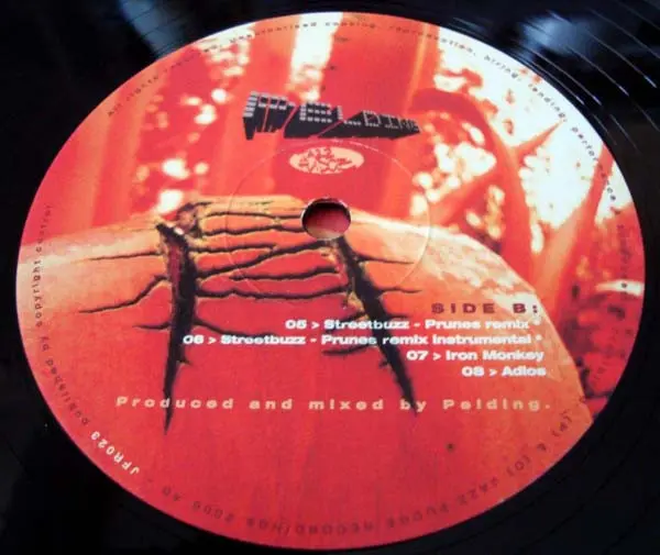 Pelding - Days In Shades Of Grey / Streetbuzz, Electronic, Hip Hop, Abstract, 2000 - Jazz Fudge, UK, Vinyl 1x 12"