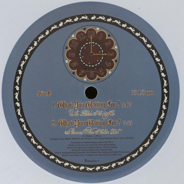 Gwen Stefani - What You Waiting For?, Electronic, Electro, House, 2004 - Interscope Records, US, Vinyl 1x 12", 33 ⅓ RPM White